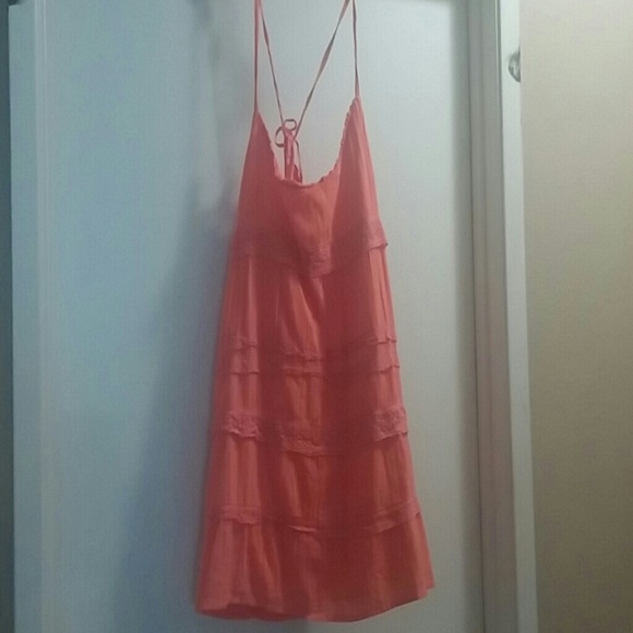 Spaghetti strap junior summer dress