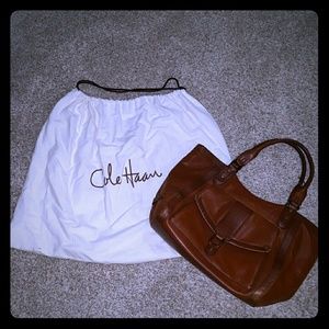 Cole Haan bag. Used condition with minor flaws.