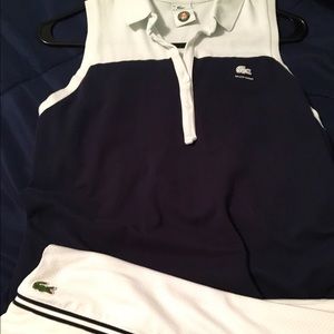Lacoste Sport tennis outfit