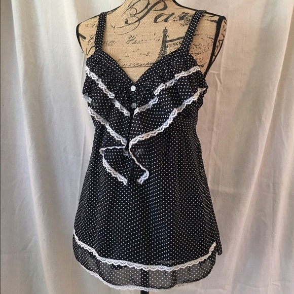 Polka dot tank