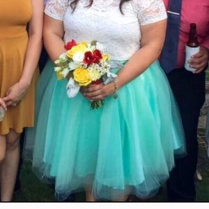Aqua/teal size 18/20 tutu skirt!