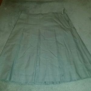 Max Mara A line dart pleat skirt