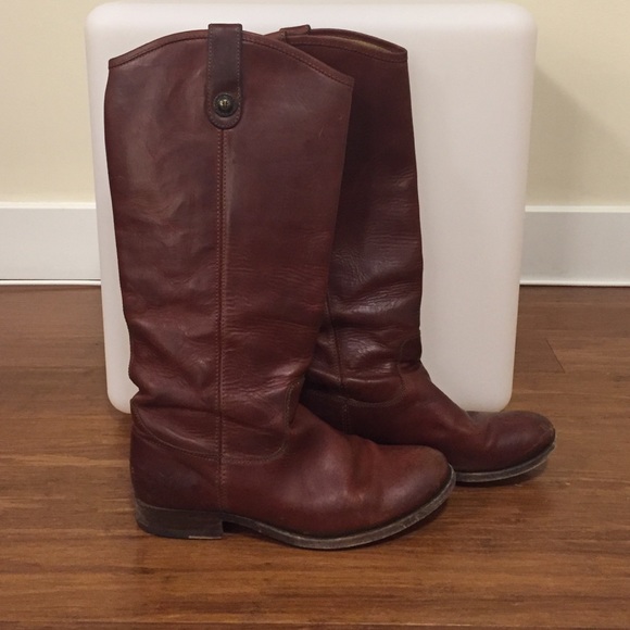 58% off Frye Shoes - Frye Boots - Melissa Button Cognac ...