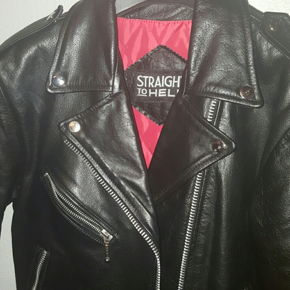 ✖ SOLD on eBay✖ Straight to Hell Commando Jacket - Picture 4 of 4
