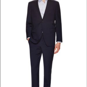 New Sales Fifth Avenue 42R Navy Suit - Orig $895