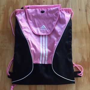 Adidas Drawstring Backpack Gym travel