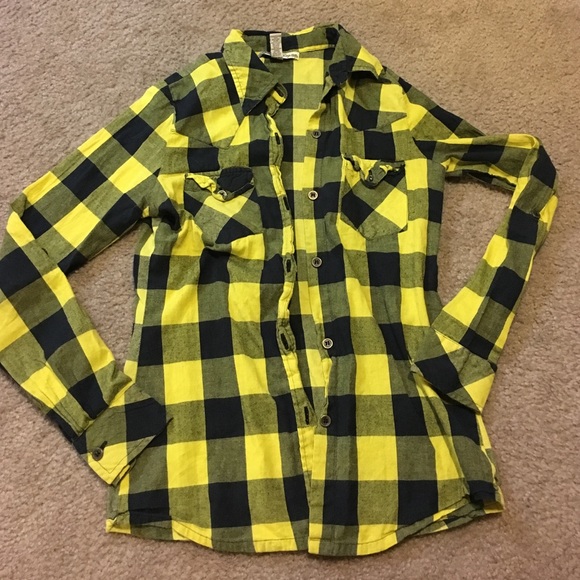Gingham flannel