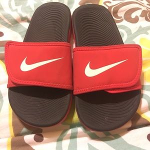 Nike Velcro slides