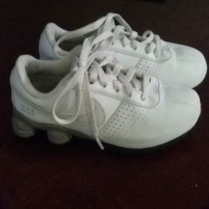 Nike All White Shox Size 11C