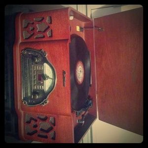 6 in 1 classic music center with bluetooth