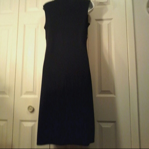 SLEEVELESS BLACK DRESS - Picture 3 of 4
