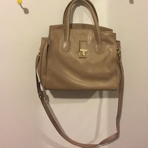 Tory Burch Creme Satchel
