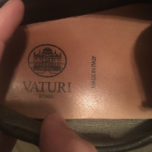 Hand made grey leather "Cole haan" style loafer. - Picture 3 of 4