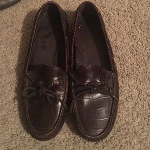 Cole Haan alligator skin loafers. Lightly worn!