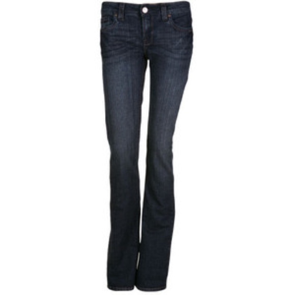 Dark denim bootcut jeans‼️