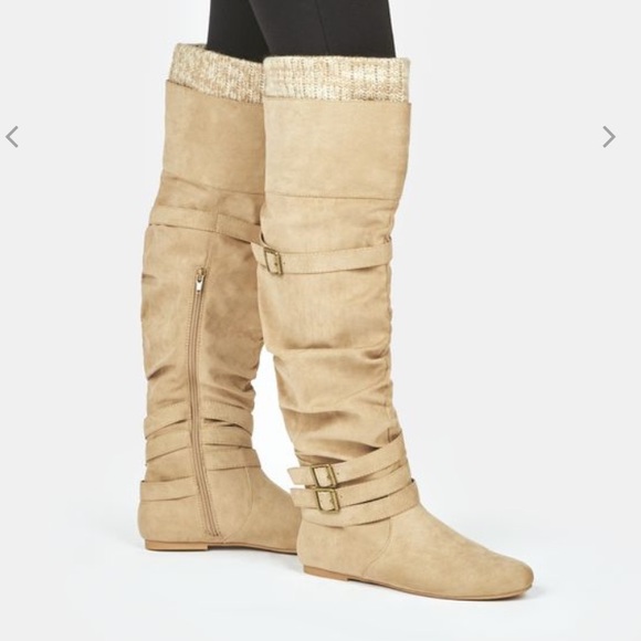 65% off JustFab Shoes - 🔸 Knee Length Fall/Winter Boots