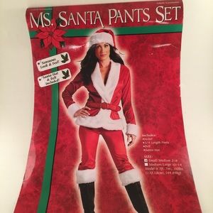 Women's sexy Santa outfit. Brand new in box.