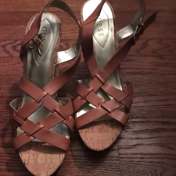 Beige Guess Sandals