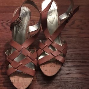 Beige Guess Sandals