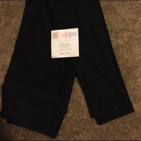 OS Black leggings LulaRoe