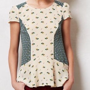 Maeve Fluttered Oak Top Size 8