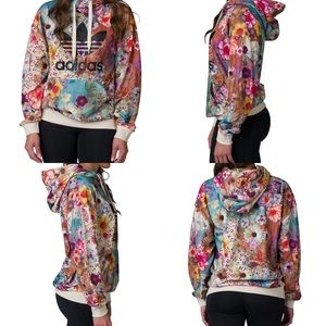 Adidas Originals x FARM Multicolor Floral Hoodie