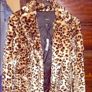 Leopard coat