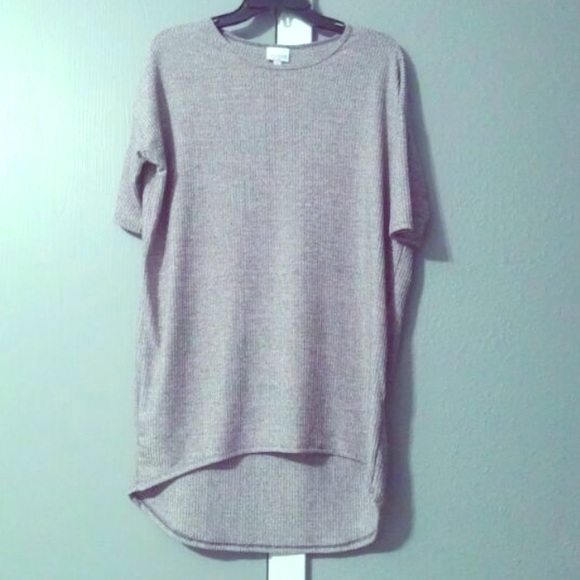 Xs ribbed grey Irma lularoe