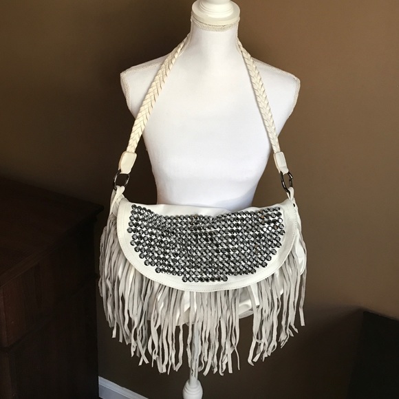 Galian New York Handbags - ⭐️SALE⭐️ Authentic Galian NY Fringe Purse