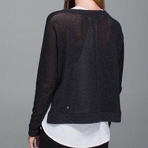 🍋LULULEMON🍋 Gray bhakti life sweater