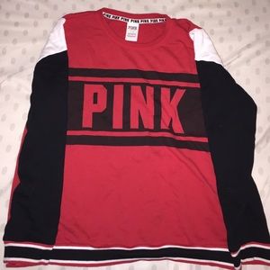 VS pink crewneck