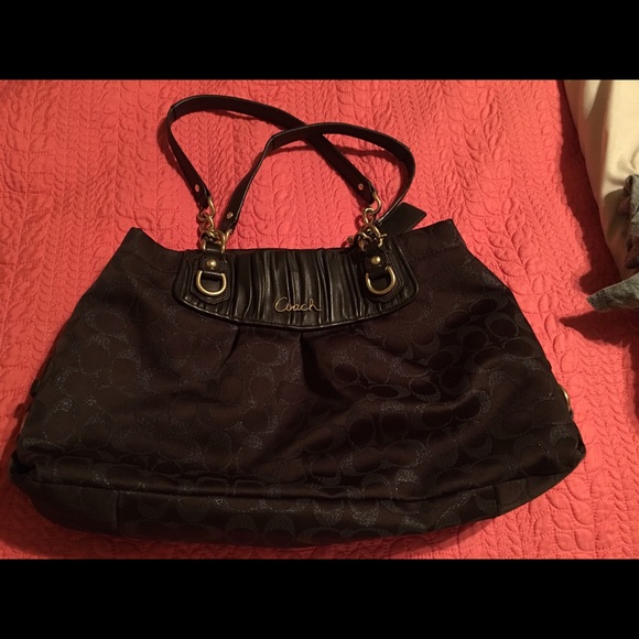 Mocha Brown coach purse!