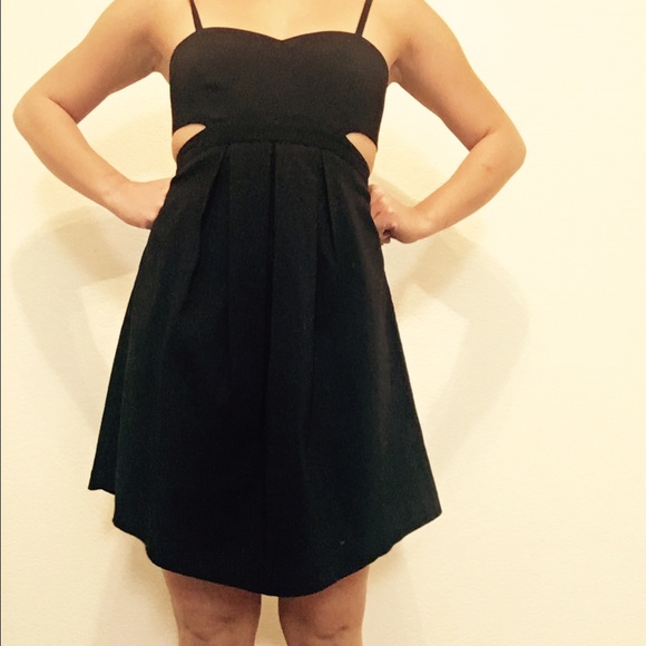 Cutout black dress. Urban Outfitters size Small - Picture 2 of 4