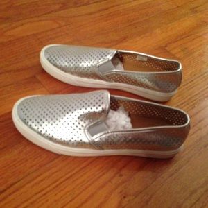 J Crew Slip On Sneakers