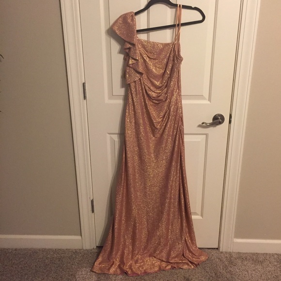 Rose Gold Formal Dress - Size 10