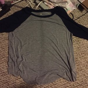 American Eagle baseball tee