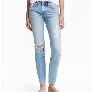 H&M relaxed denim (boyfriend style) NWT size 25