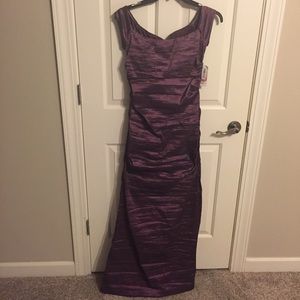 Purple Formal Dress - Size 8