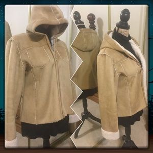 Microfiber winter coat