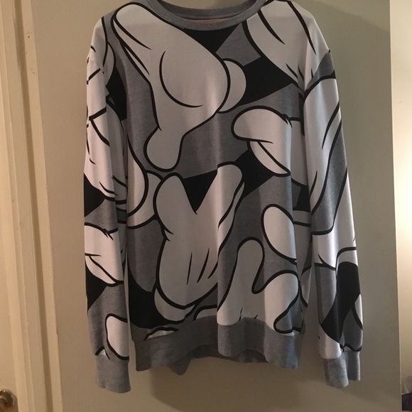 mickey hands sweatshirt