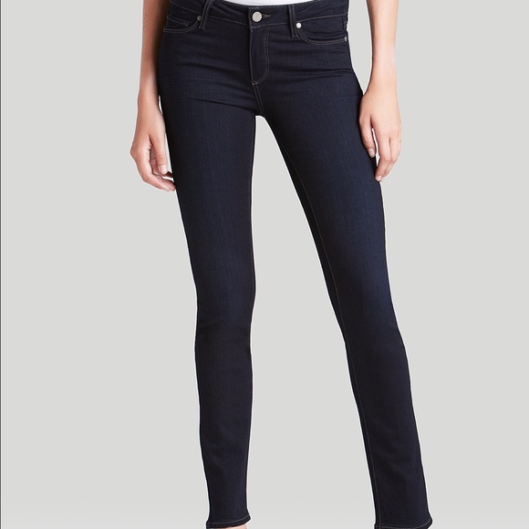 Paige denim skyline skinny dark wash size 27