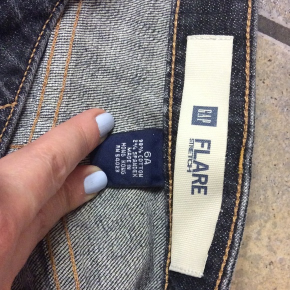GAP 6Ankle black boyfriend jeans - Picture 2 of 3