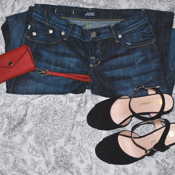 Rock & Republic Dark Wash Bootcut Jeans