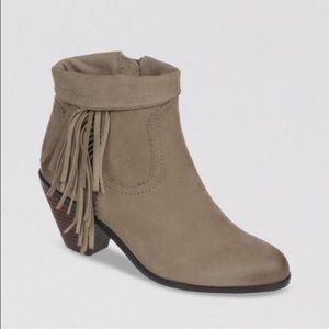 Sam Edelman suede Loui Fringe booties