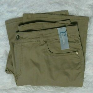 NWT, Tan High Waist Stretchy Jeans, Plus Size Jean