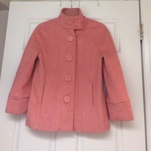 Pink winter coat