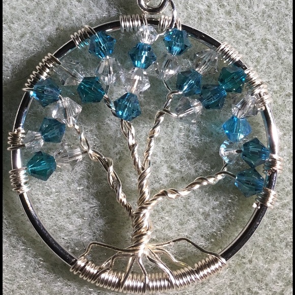 Handcrafted Tree Of Life Pendant/Necklace - Picture 1 of 2