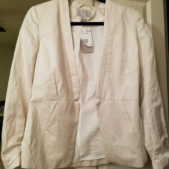 H&M linen blazer