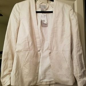 H&M linen blazer