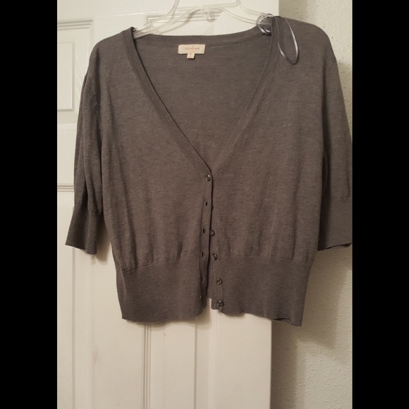 Gray short shrug